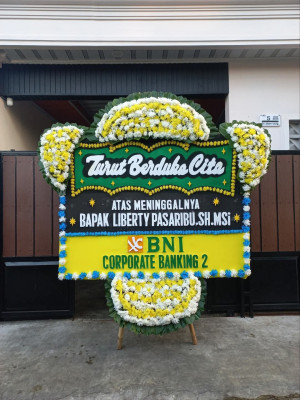 Papan Bunga Duka di Temuwuh