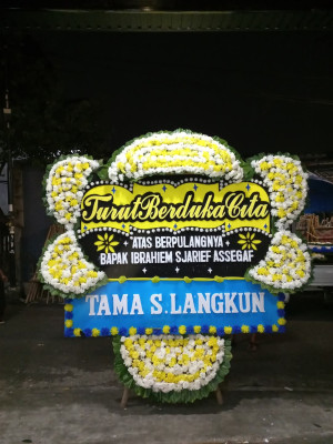 Papan Bunga Duka di Temuwuh