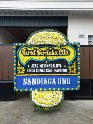 Papan Bunga Duka di Temuwuh